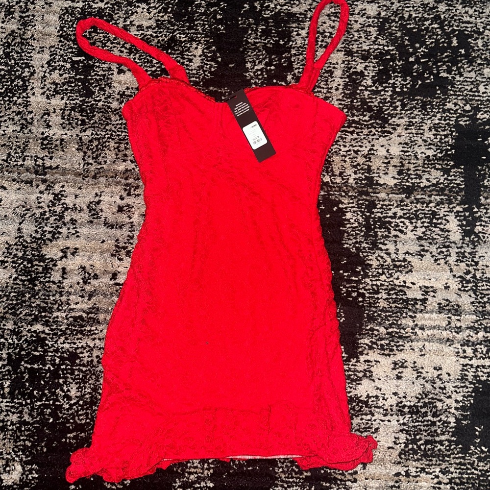 Fashion Nova Red Mini Dress